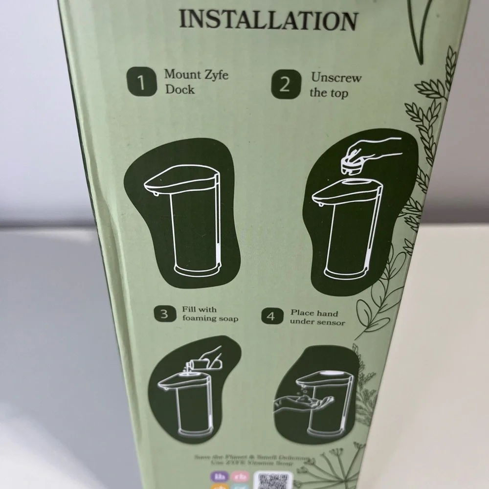 NEW Automatic Soap Dispenser - White and Black